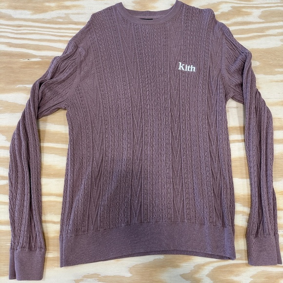 Kith Tilden Crewneck - Dusty Mauve - Picture 1 of 7